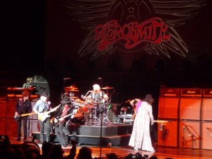 Aerosmith in Melbourne, Australia, 2013. Photo by Steve Yanko.