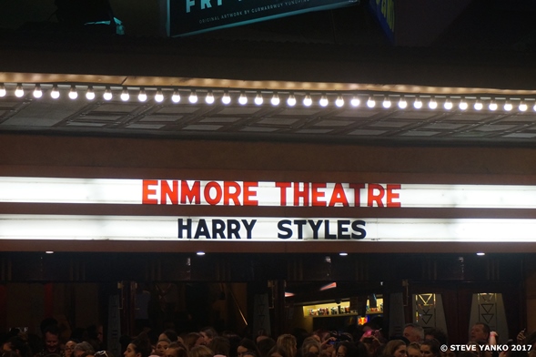 Harry Styles at Sydney's Enmore Theatre.